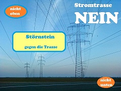 Stoernstein gegen Stromtrasse klein